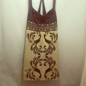 Free People boho peacock dress